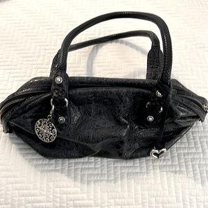 Brighton Navy snaked-skin shoulder purse!